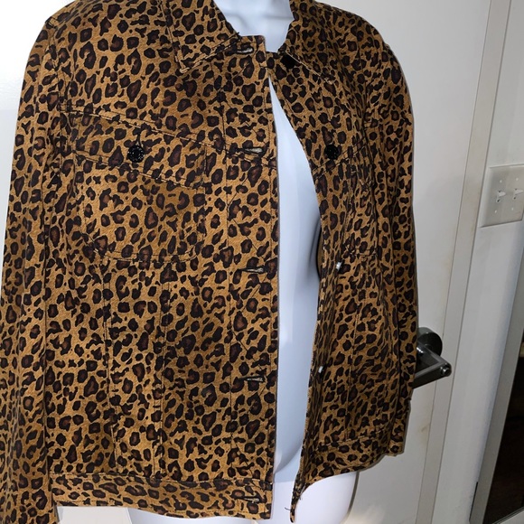 Ralph Lauren Leopard Jean Jacket - Picture 9 of 9